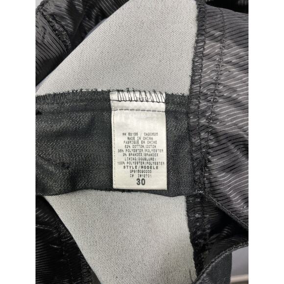 Guess Mini Skirt Womens 30 Y2K Gray Flat front Pleated back Stretch Skater - Picture 5 of 7